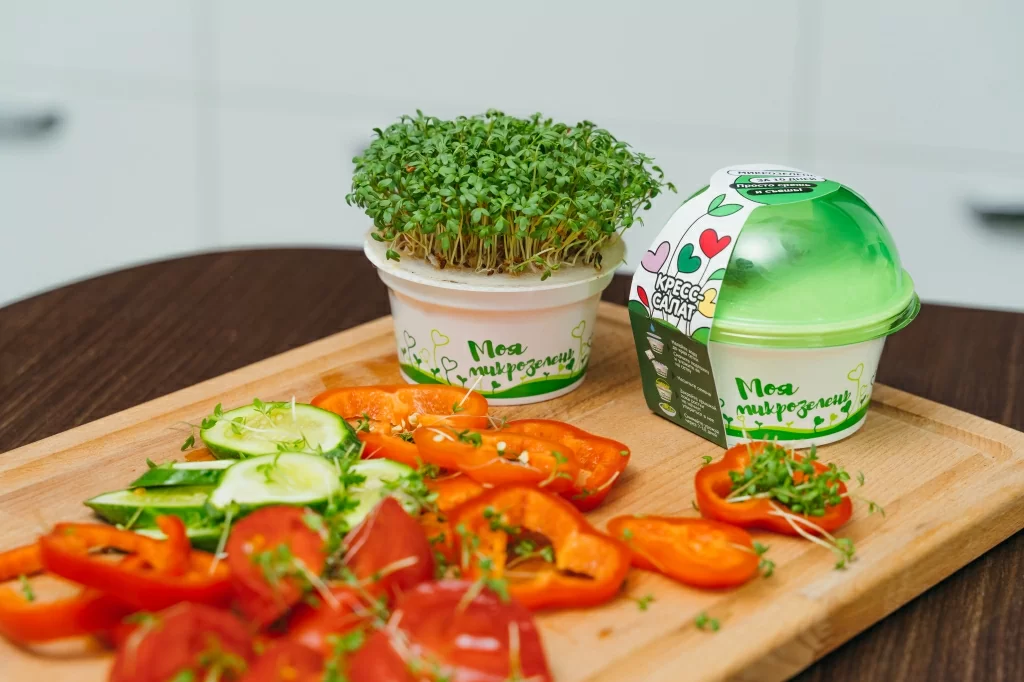 Набор для выращивания «Моя микрозелень» Кресс-салат