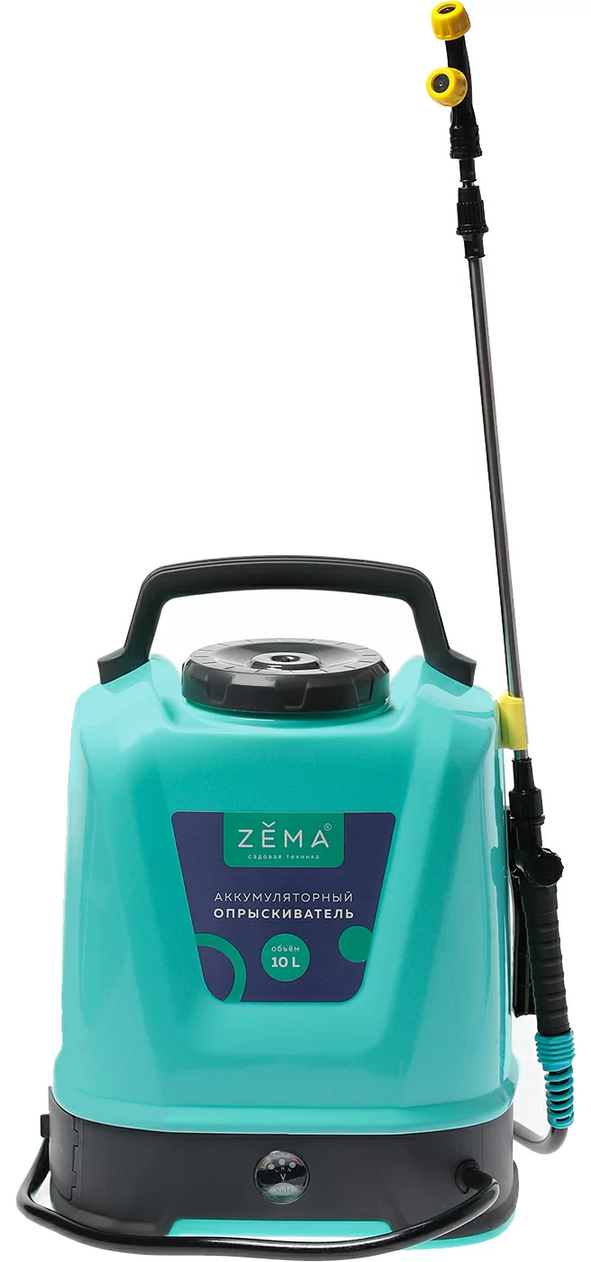 Аккумуляторный опрыскиватель "ZEMA" 10 литров
