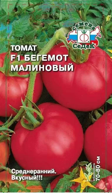 Томат Бегемот малиновый F1 