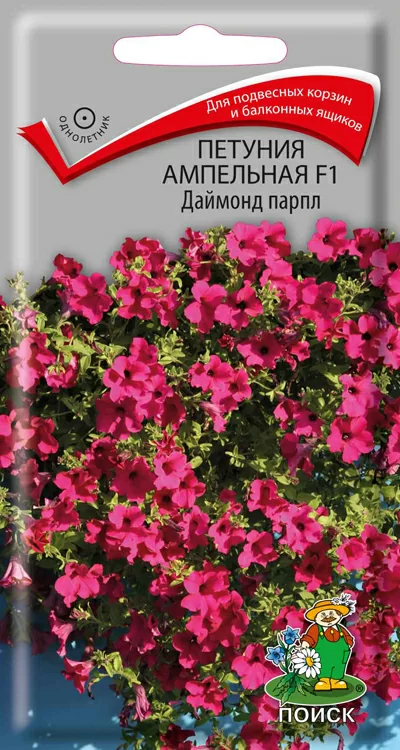 Петуния ампельная F1 Даймонд парпл