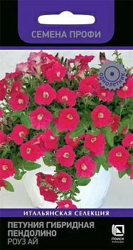 Петуния гибридная Пендолино Роуз Ай (Семена Профи)