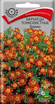 Бархатцы тонколистные Паприка 