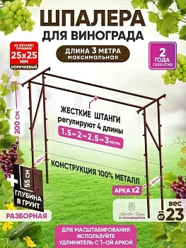Шпалера для винограда