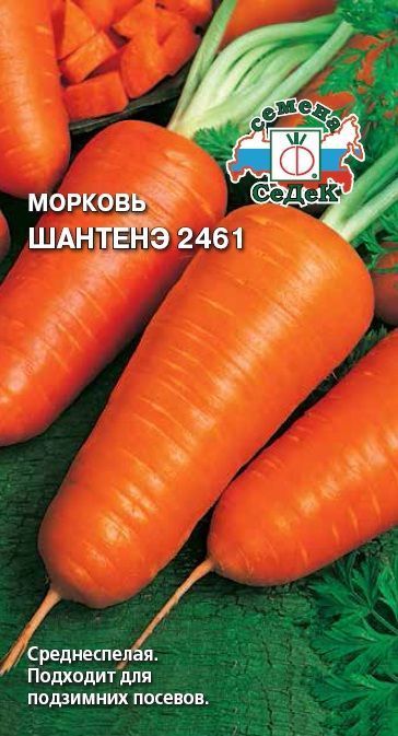 Морковь Шантенэ 2461 (СеДеК)